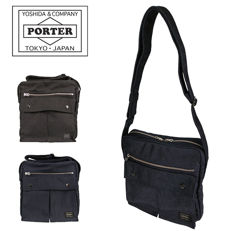 【美品】PORTER SMOKY SHOULDER BAG ユニセックス