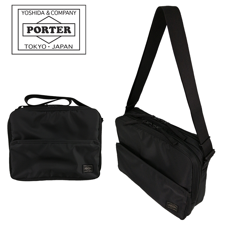 PORTER / DRIVE SHOULDER BAG ポーターショルダーバッグナイロンツイルPVC