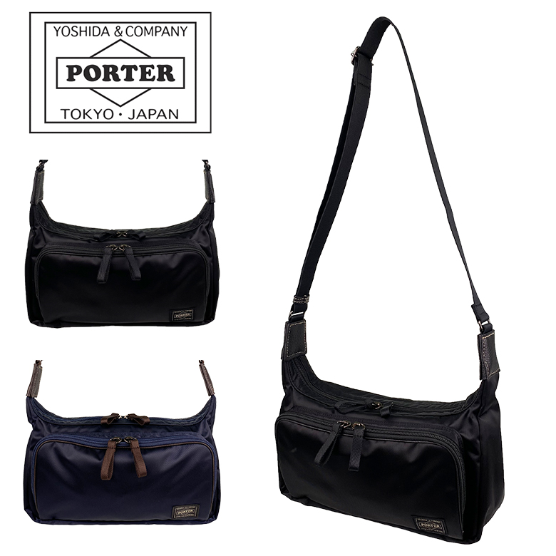 【美品】PORTER PLAN SHOULDER BAG ポーター プラン